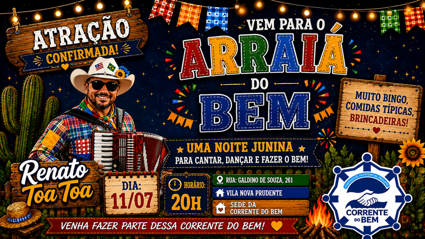 Arraíá Corrente do Bem